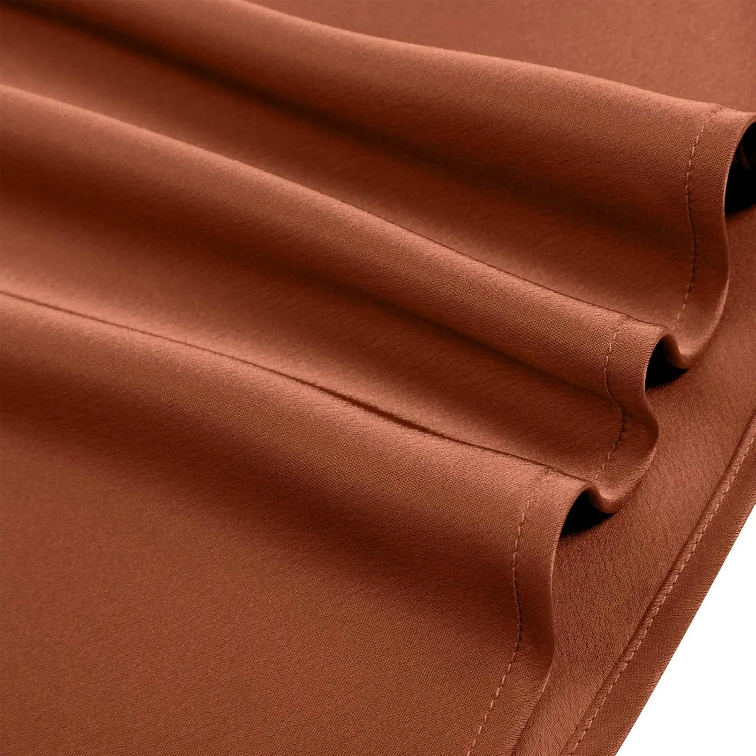 Women Slit Side Satin Midi Skirt Elegant High Waist Dressy Pencil Skirts Summer Lightweight Casual Dressy Work Skirt