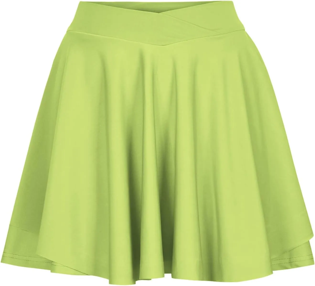 Womens Athletic Skirts Tennis Golf Shorts Criss Cross Waist High Waisted Flowy Pleated Skirts Tummy Control Skorts