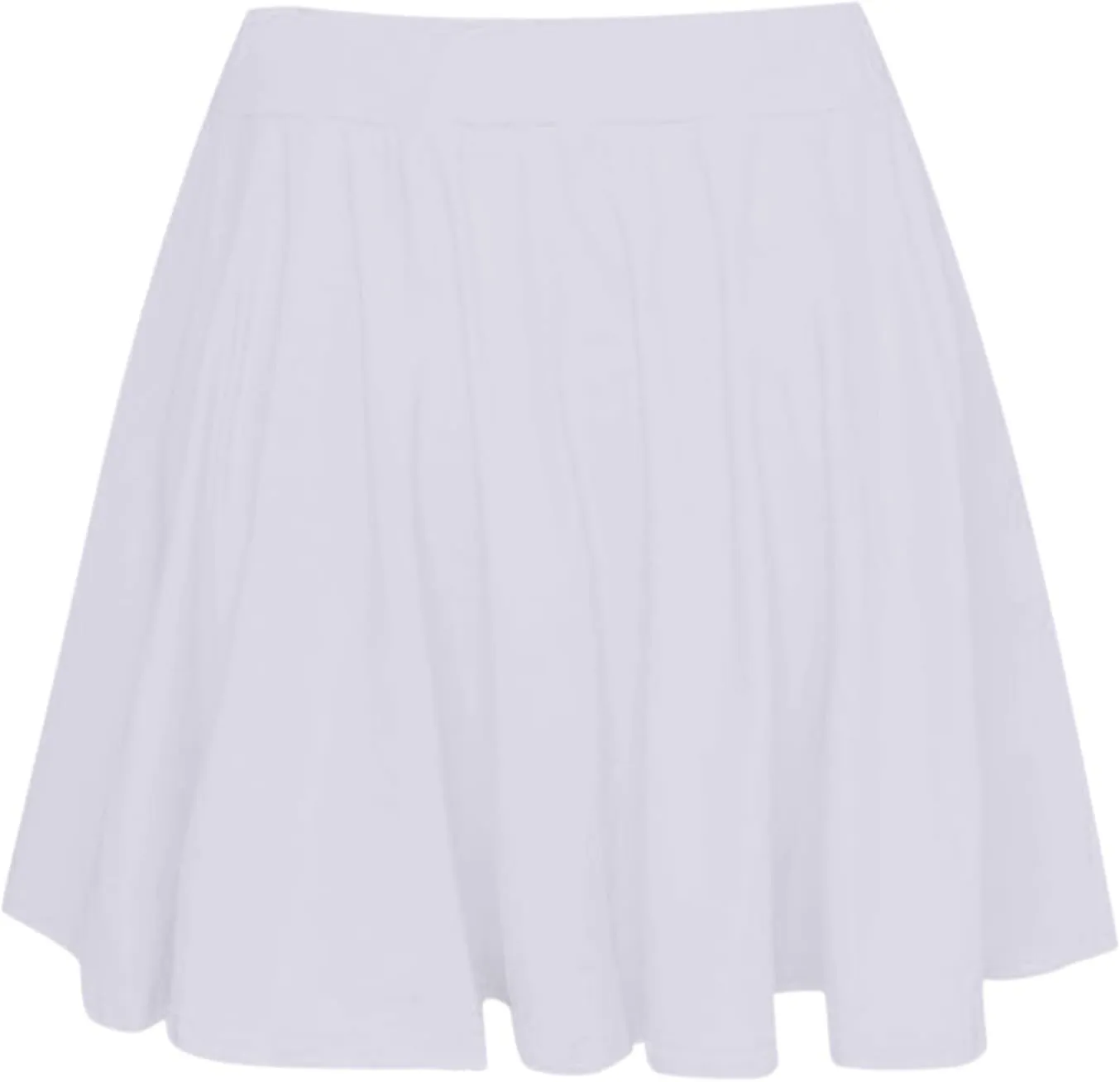 Womens Elastic Waist Mini Skirts Pleated Workout Athletic Golf Skorts Casual Lightweight Fashion Skater Skirts