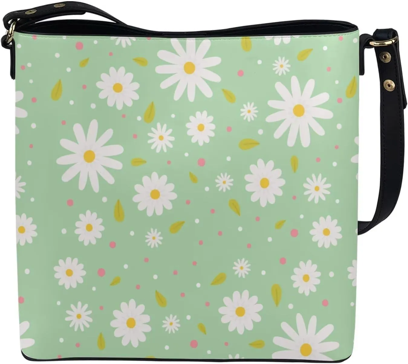 Womens Purse Tote Bags with Detachable Strap and Magnetic Snap Ladies Travel Shoulder Satchel