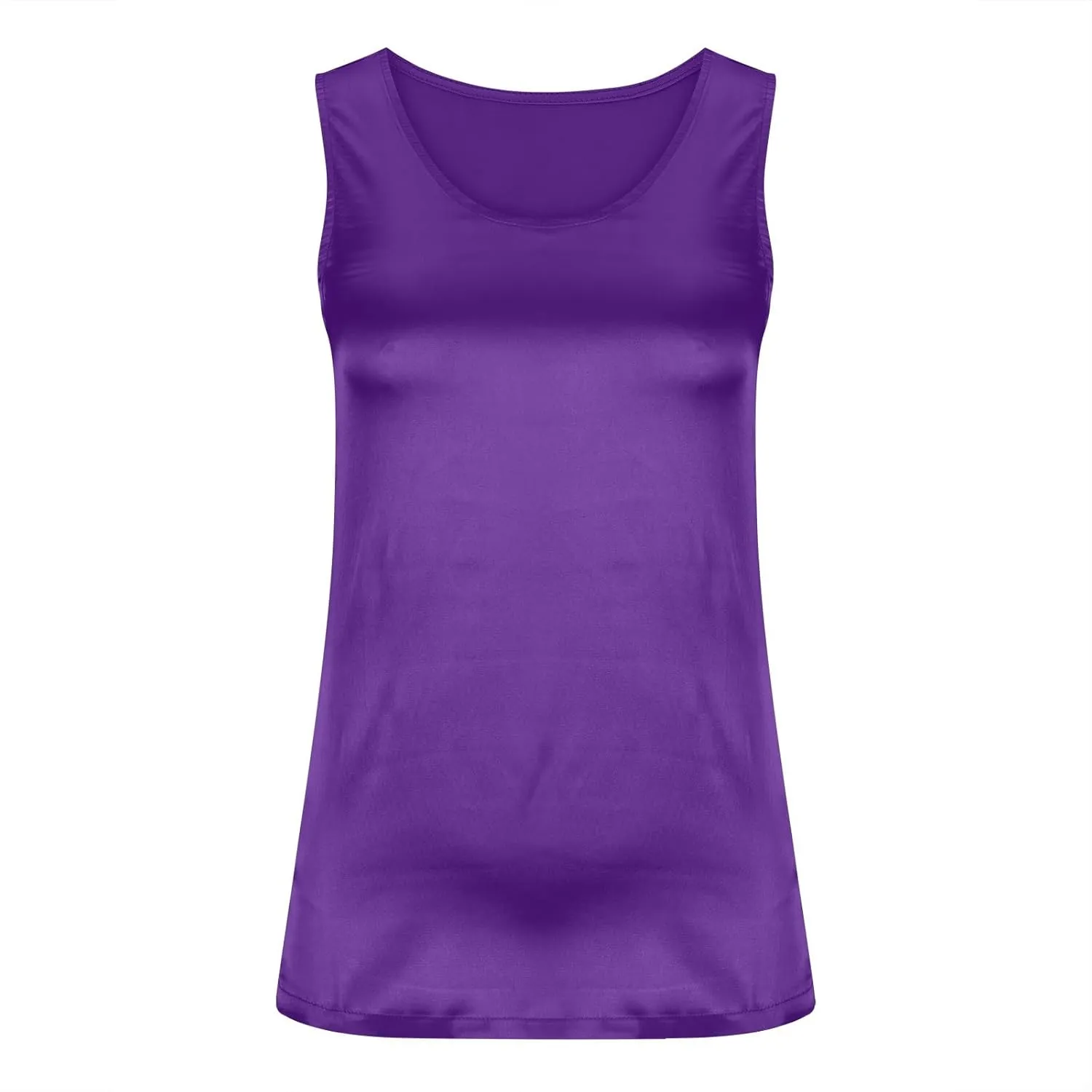Womens Silk Satin Tank Tops V Neck Casual Solid Sexy Cami Sleeveless Camisole Blouses Summer Basic Work Vest