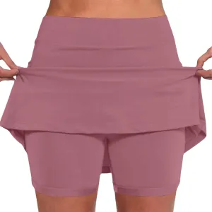 Womens Summer Skorts with Pockets Tummy Control Plus Size Skorts for Women High Waist Athletic Skirt Casual Shorts