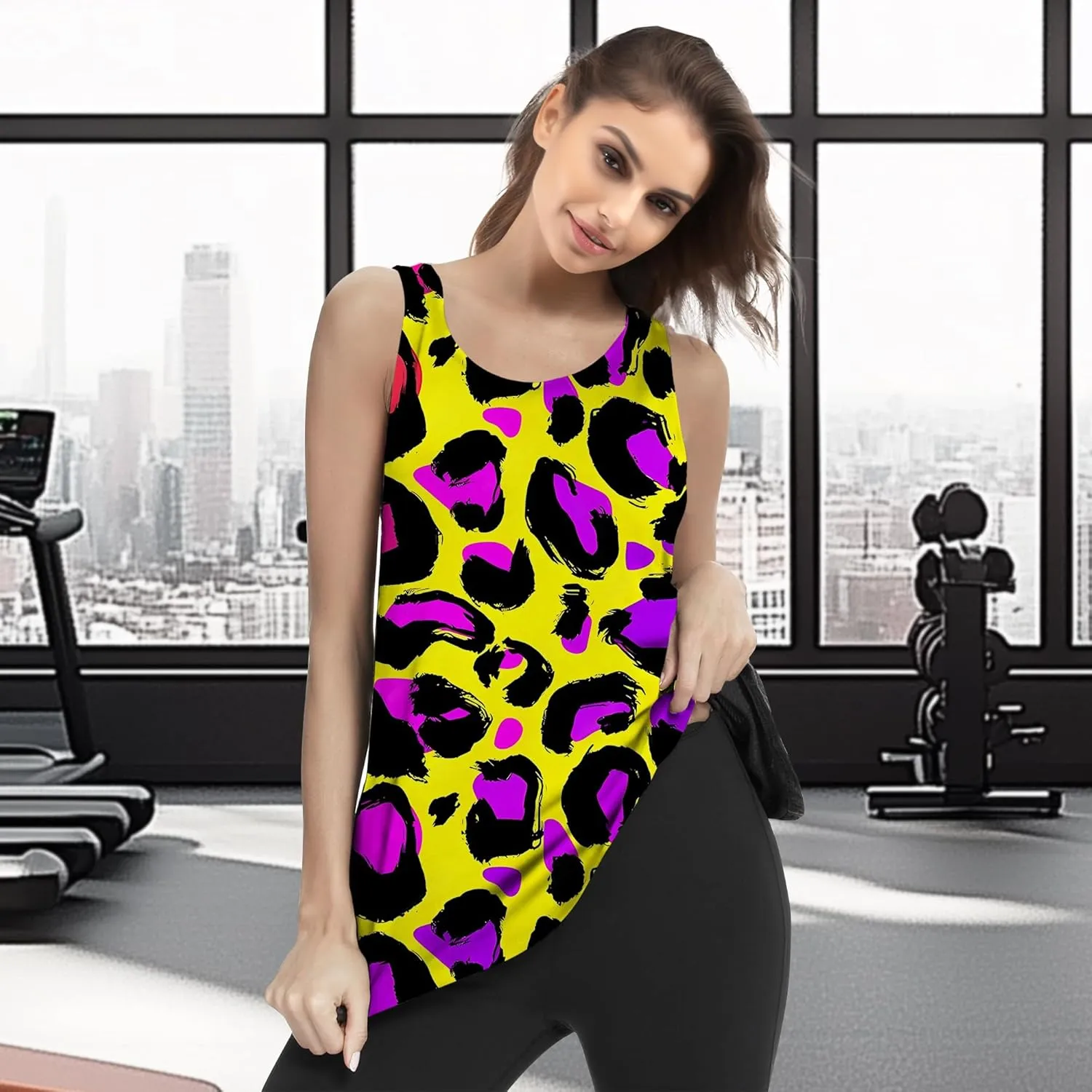 Workout Tank Tops for Women Yoga Tops Loose fit Womens Backless Sleeveless Open Back Running Muscle Tank Shirts