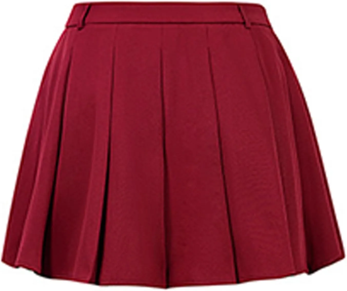ZYXTIM Pleated Skirts for Women High Waisted Mini Skirt Tummy Control Side Zipper Casual A Line Golf School Uniform Dresses