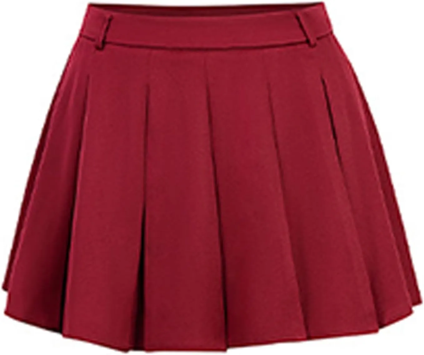 ZYXTIM Pleated Skirts for Women High Waisted Mini Skirt Tummy Control Side Zipper Casual A Line Golf School Uniform Dresses